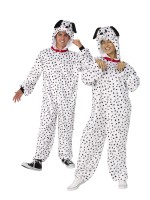 Dalmatian Furry Onesie Adult Costume 101 Dalmatians