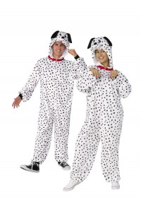 Dalmatian Furry Onesie Adult Costume 101 Dalmatians