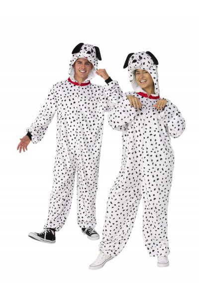 Dalmatian Furry Onesie Adult Costume 101 Dalmatians