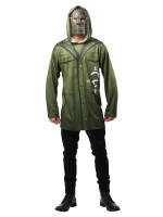 The Riddler Costume Adult Top DC Comics