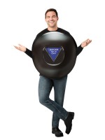 Magic 8-ball Adult Tabard Costume Halloween