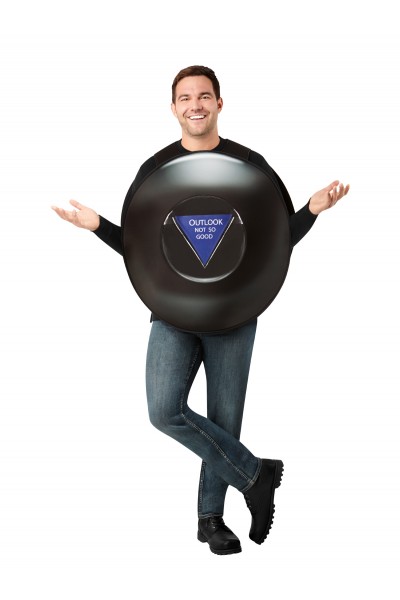 Magic 8-ball Adult Tabard Costume Halloween