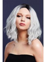 Fever Ice Silver Cara Wig for Adult