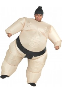 Sumo Inflatable Adult Costume Japanese