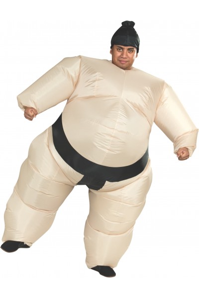 Sumo Inflatable Adult Costume Japanese