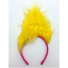 Viva Trolls 3 - Headband With Attached Hair
