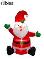 Santa Claus Inflatable - 4ft Tall Christmas