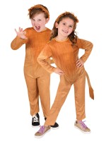 Lion Animals Unisex Child Costume