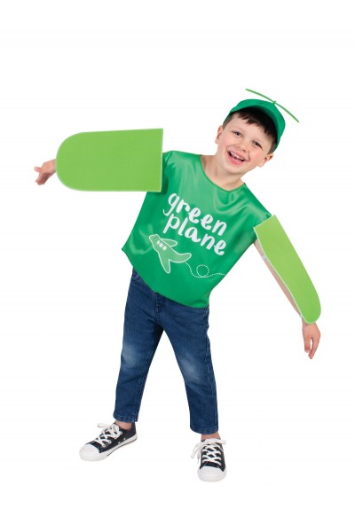 Emma Memma Green Planes Costume
