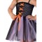 Witch Purple & Orange Child Costume