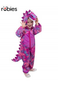 Roarin' Rex Pink Dinosaur Child Costume Jurassic World