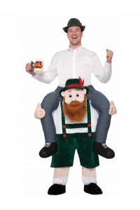 Beer Oktoberfest Buddy Piggy Back Adult Costume