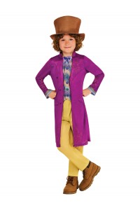 Willy Wonka Child Costume Charlie & The Chocolate Factory