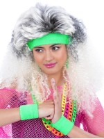 80s Neon Green Sweatbands