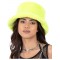 90s Green Fur Bucket Hat for Adult