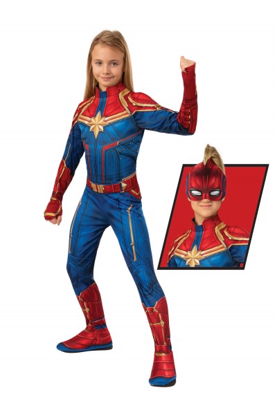 Captain Marvel Classic Hero Child Suit
