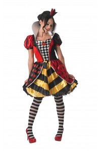 Red Queen Of Hearts Alice In Wonderland Adult Costume
