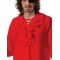 Ruffled Pirate Red Adult Shirt