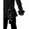 Adult Black Pirate Cotton Costume Shirt