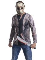 Jason Deluxe Grey Adult Costume