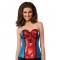 Spider-Girl Sequined Adult Corset