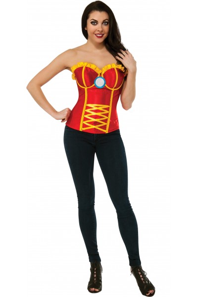 Iron Rescue Iron Man Adult Corset