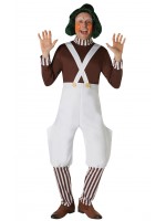 Oompa Loompa Charlie & The Chocolate Factory Deluxe Adult Costume