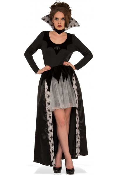 Spider Queen Vampiress Halloween Adult Costume