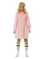 Stranger Things Eleven Pink Dress Adult Costume