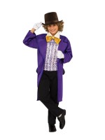 Willy Wonka Deluxe Child Costume Charlie & The Chocolate Factory