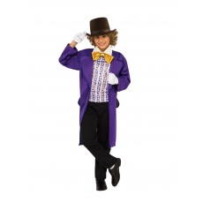 Willy Wonka Deluxe Child Costume Charlie & The Chocolate Factory Willy Wonka Deluxe Child Costume Charlie & The Chocolate Factory