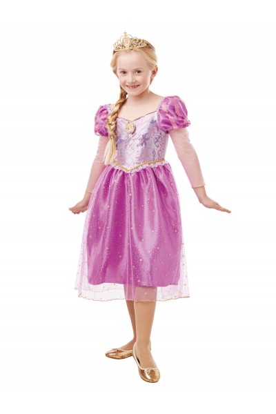 Rapunzel Glitter & Sparkle Child Costume Tangled 