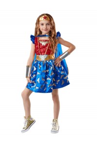 Wonder Woman Premium Girl Costume