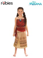 Moana Deluxe Live Action Movie Child Costume