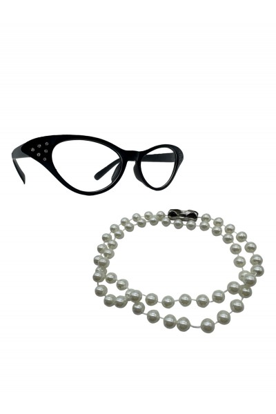 Old Lady Child Costume Accessory Set