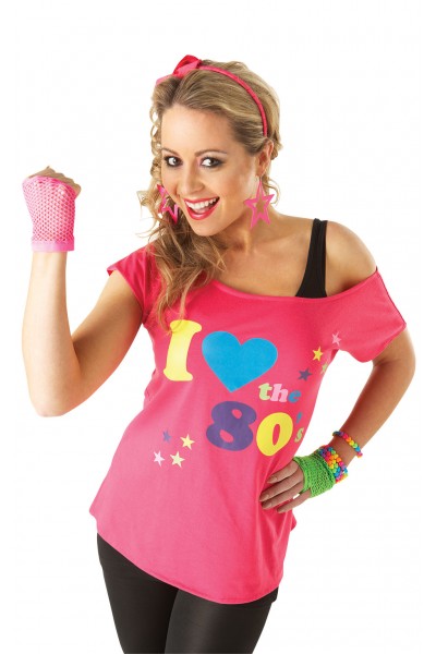 I Love The 1980s Adult T-Shirt