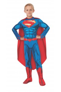 Superman Deluxe Digital Print Child Costume