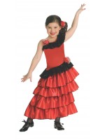 Spanish Princess Flamenco Child Costume