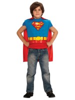 Superman Muscle Chest Costume Child Top