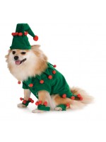Elf Christmas Pet Costume