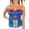 Supergirl Adult Corset