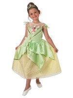 Tiana Disney Princess Shimmer Deluxe Child Costume