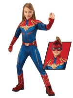 Captain Marvel Deluxe Hero Child Suit