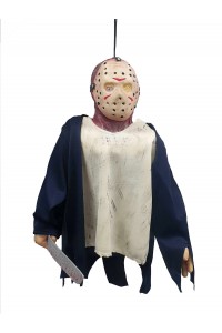 Jason Vorhees Hanging Puppet - Friday 13th Decor