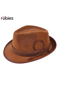 Oktoberfest Felt Hat - Brown