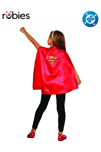 Supergirl Cape Set, Child - 6+
