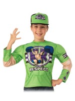 John Cena WWE Costume Top And Child Hat