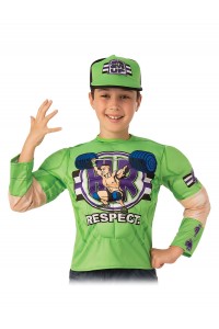 John Cena WWE Costume Top And Child Hat