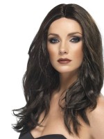 Superstar Brown Wig for Adult