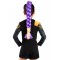 K-Pop Demon Hunters Rumi Deluxe Clip On Hair Braid (65cm) for Child